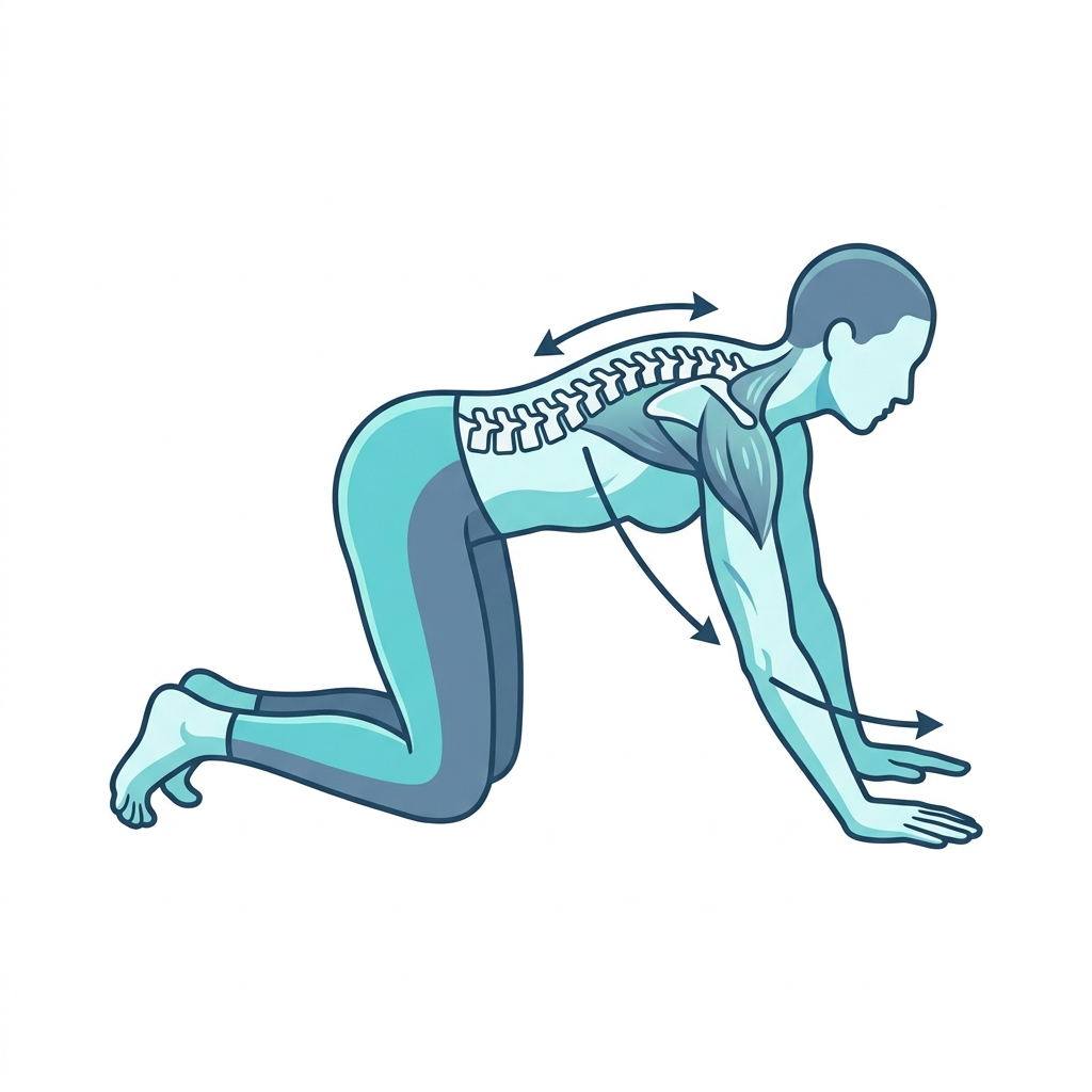 Thread the Needle anatomical alignment detail
