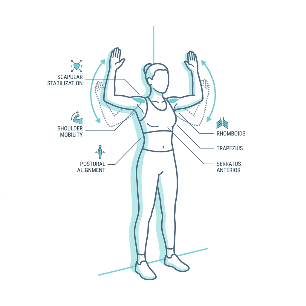 Wall Angels anatomical alignment detail