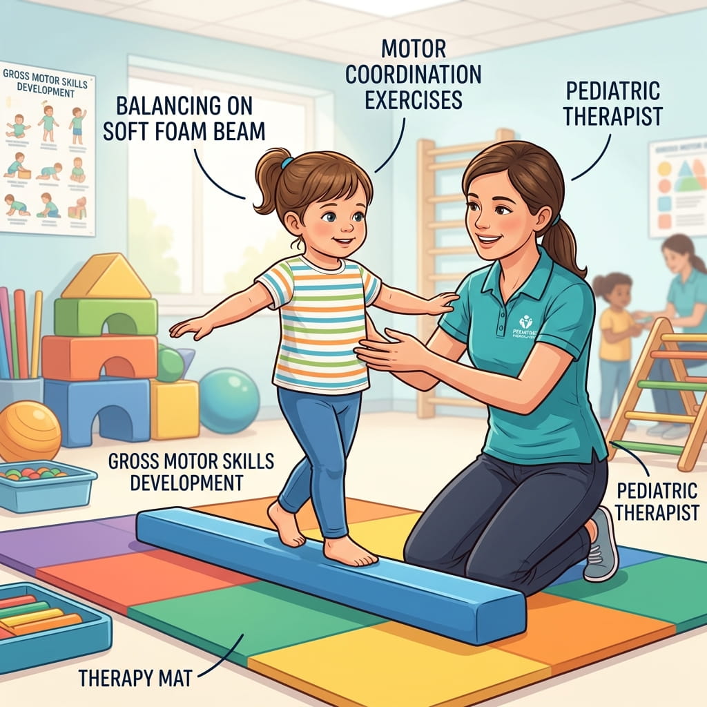 Pediatric Physiotherapy anatomical detail