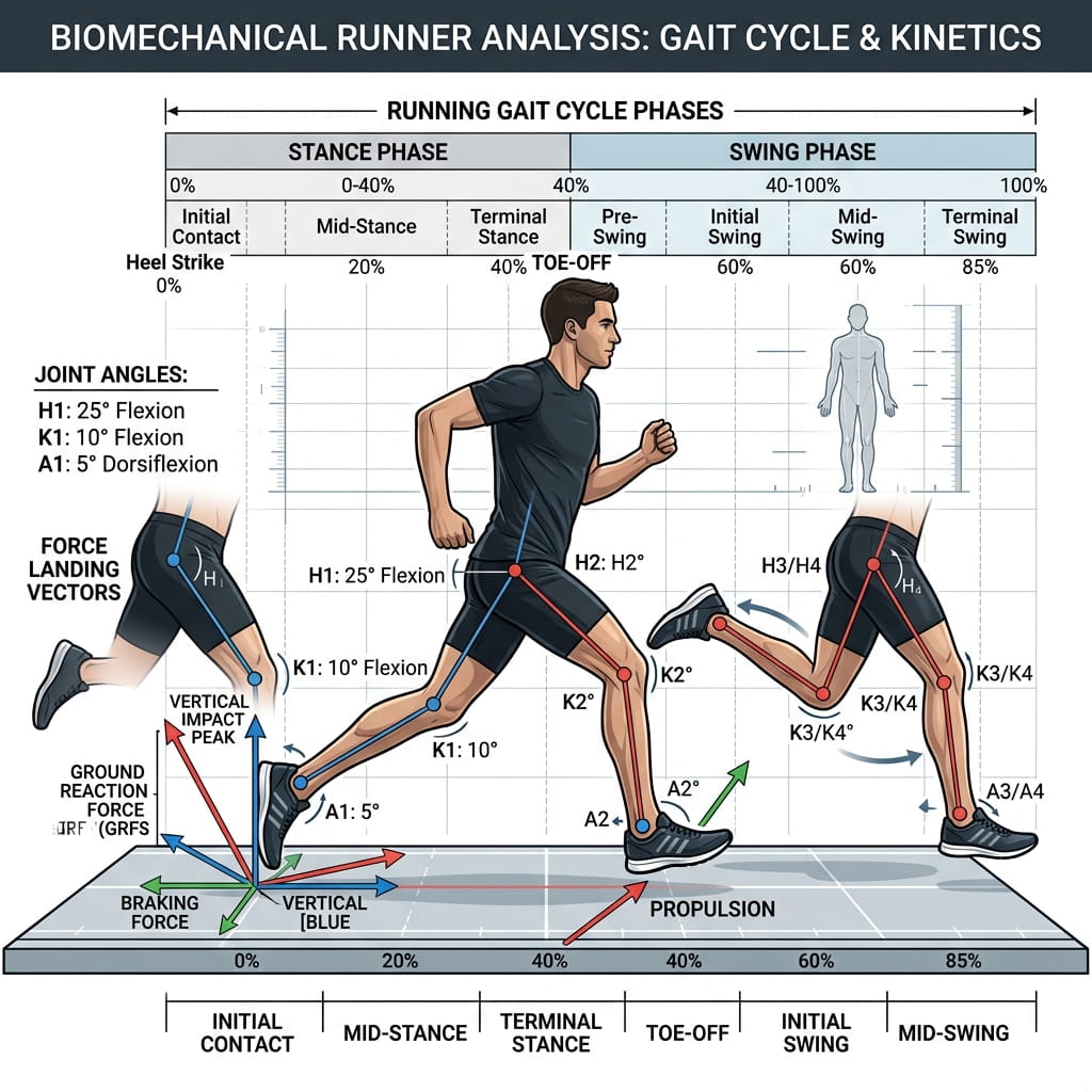 Sports Physiotherapy anatomical explanation diagram