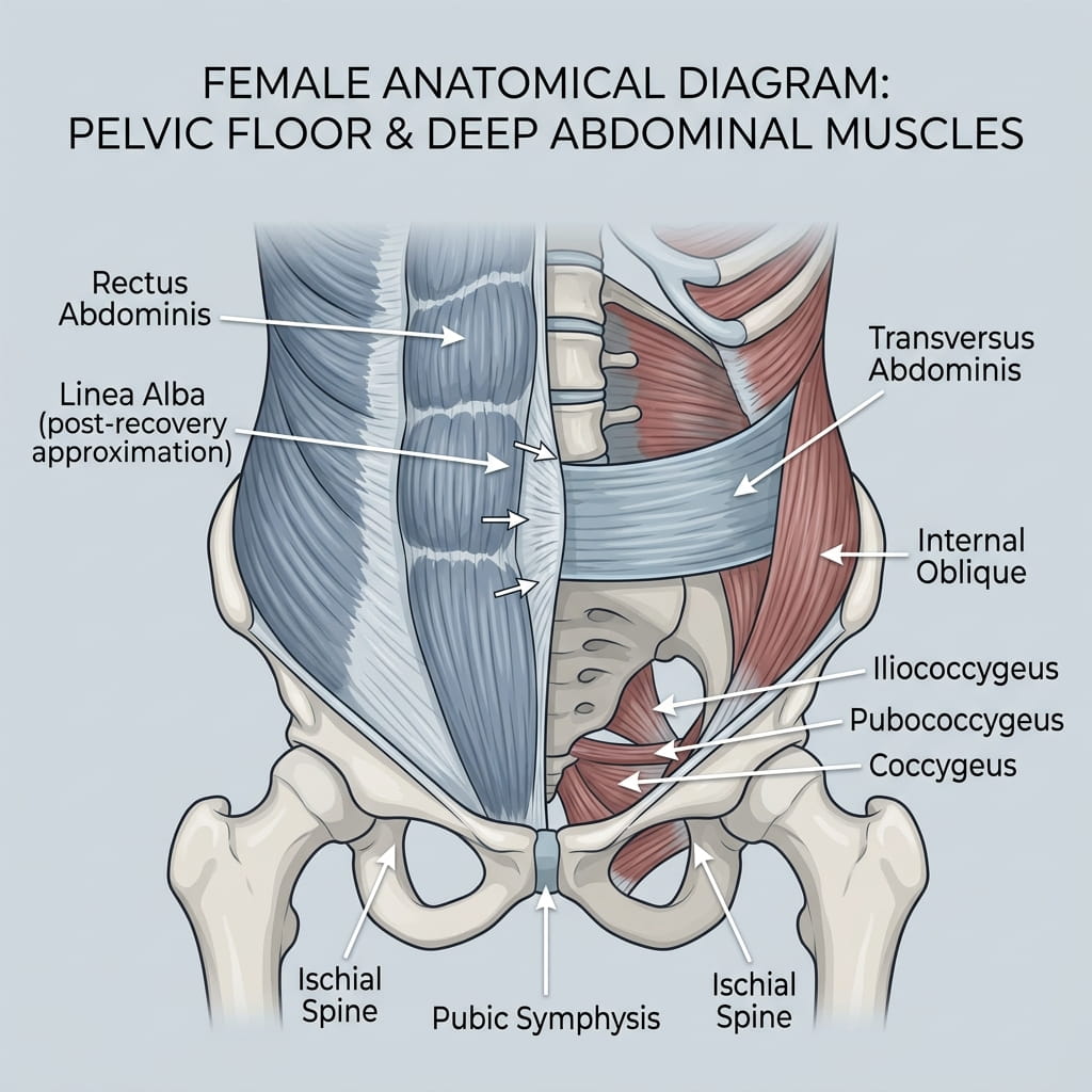 Women's Health Physiotherapy anatomical detail